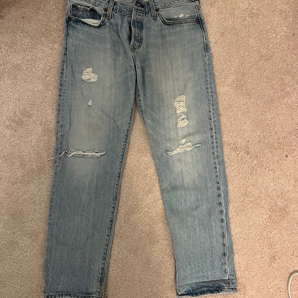 Levi’s 501 Button Fly Jeans - Picture 2 of 3